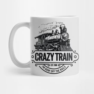 Crazy Train: Rock and Roll Steam Engine Mug